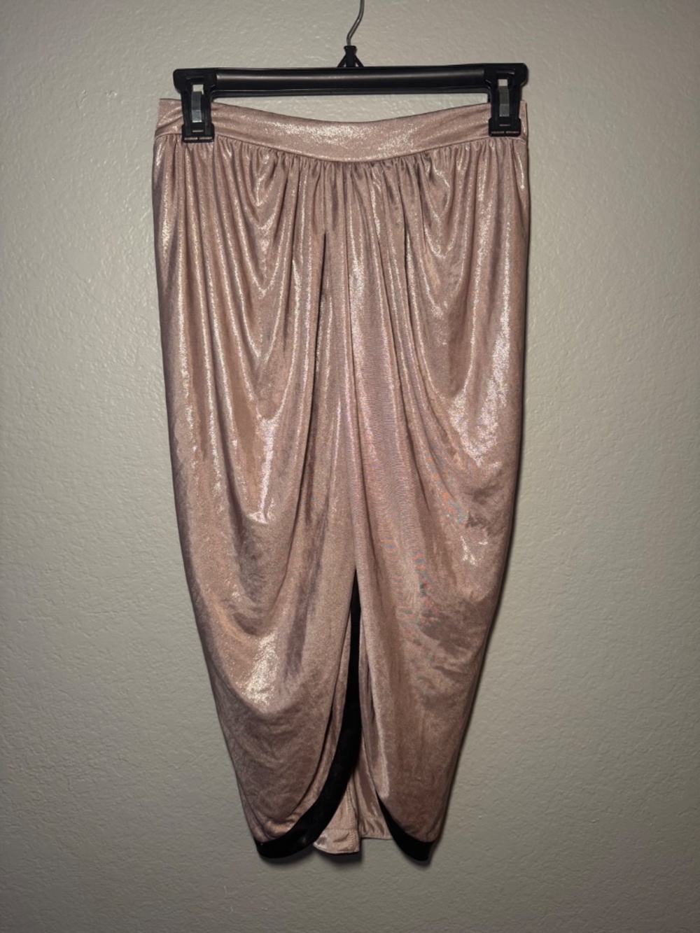 T-bags Los Angeles Metallic Pink Skirt - Picture 2 of 9